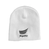 Hvid logo beanie fra Tanglefree